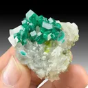 Dioptase with Calcite - image 1