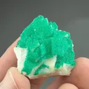 Dioptase with Calcite - image 2