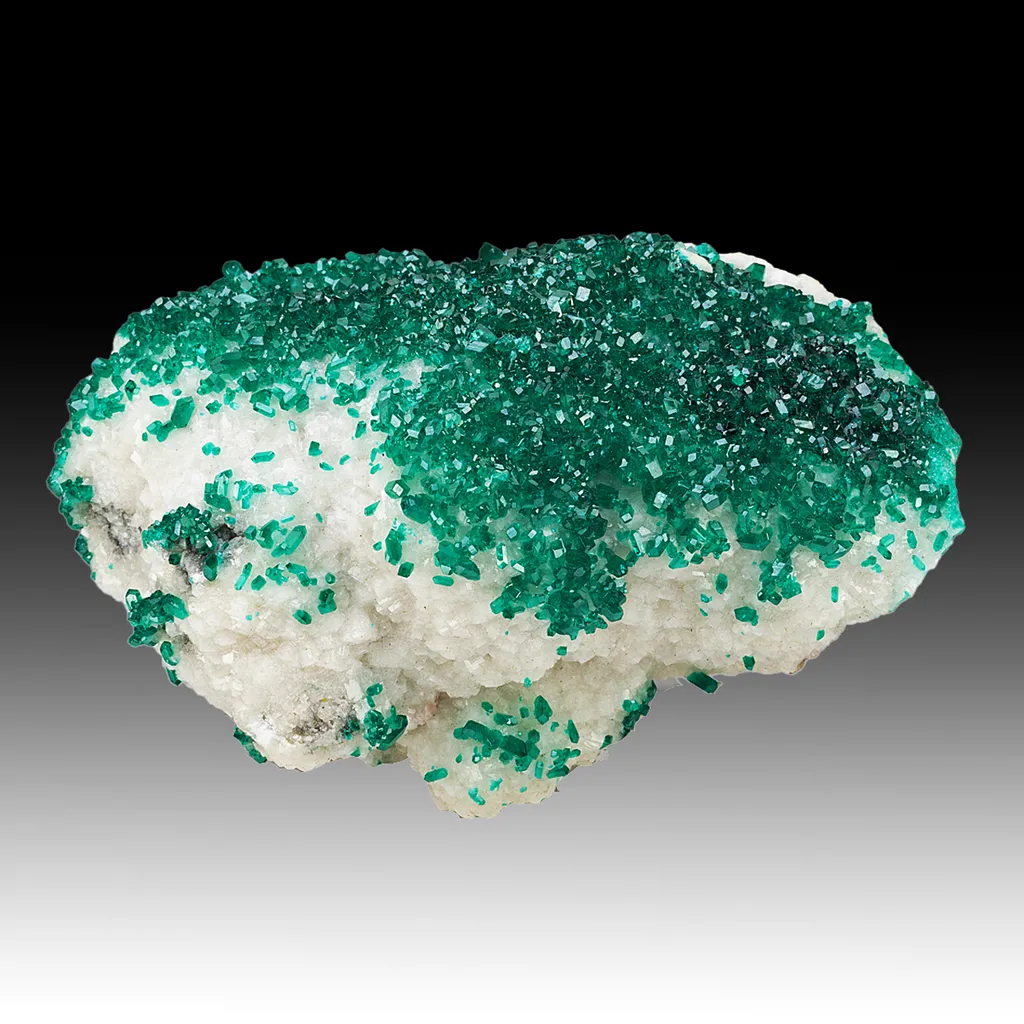 Dioptase with Calcite image