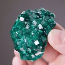 Dioptase with Calcite - image 2