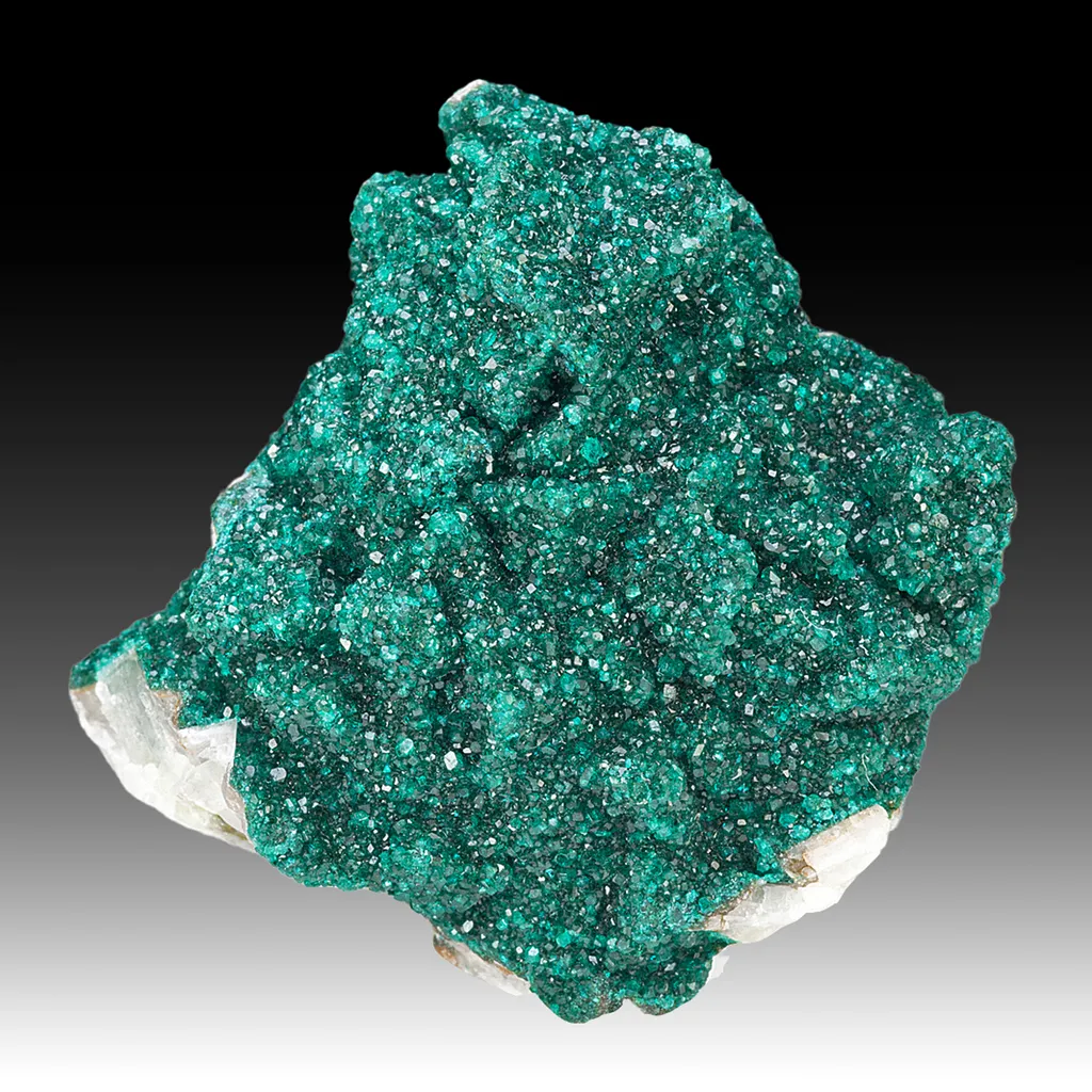 Dioptase with Calcite image