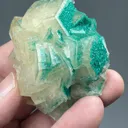 Dioptase with Calcite - image 2