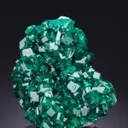 Dioptase with Calcite - image 1
