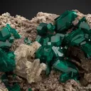 Dioptase with Cerussite - image 3