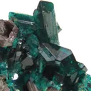 Dioptase With Cerussite - image 2