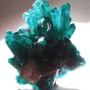 Dioptase With Cerussite - image 1