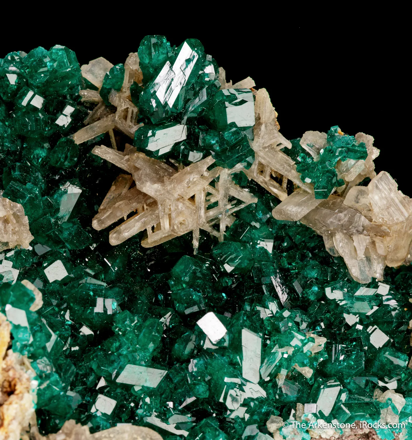 Dioptase with Cerussite - image 4