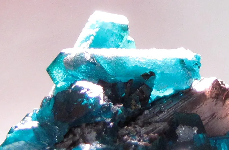 Dioptase With Cerussite - image 5