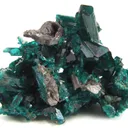 Dioptase With Cerussite - image 1