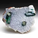 Dioptase with Chrysocolla - image 1