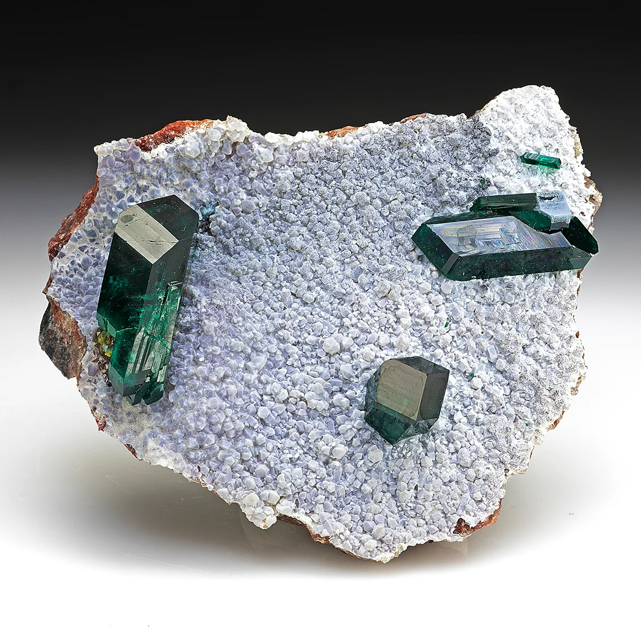 Dioptase with Chrysocolla - image 1