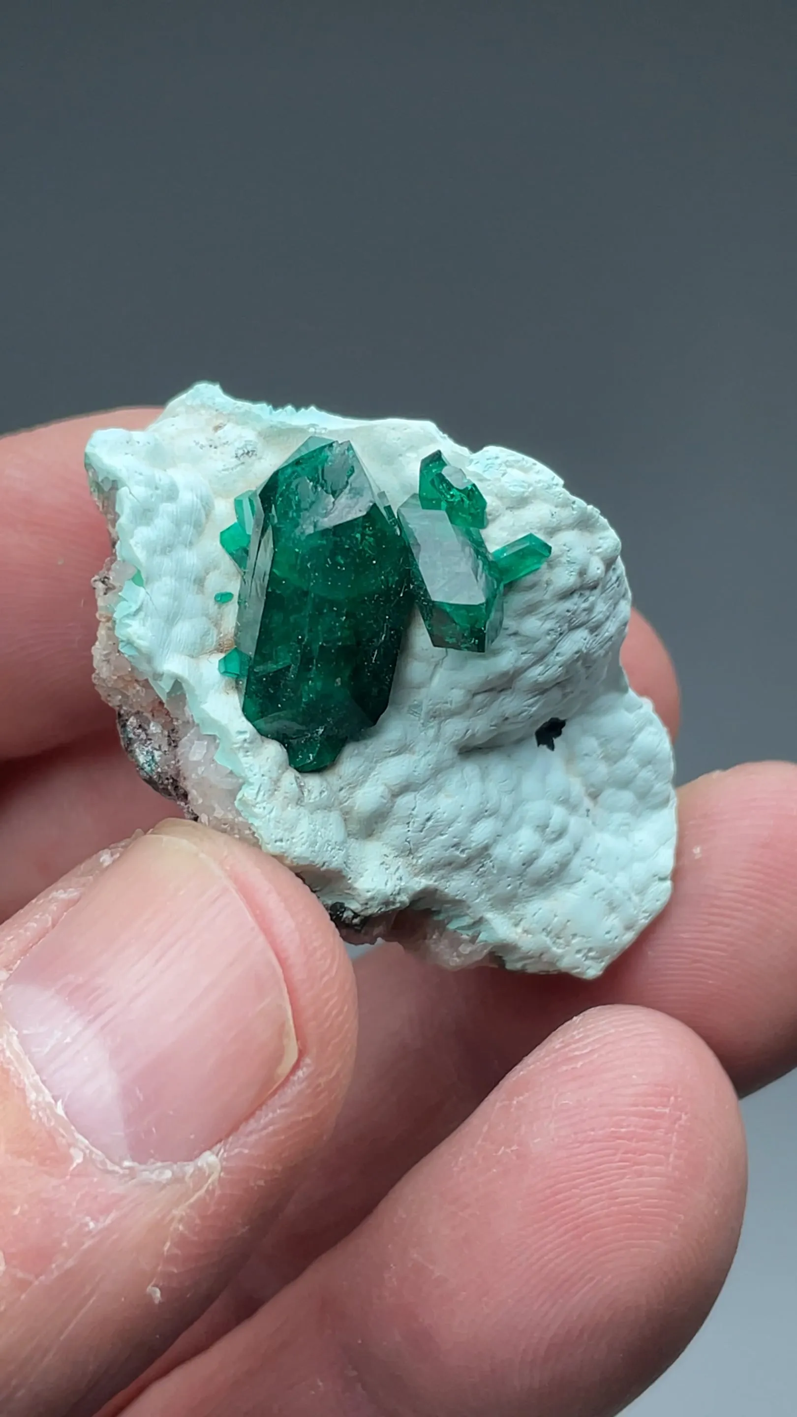 Dioptase with Chrysocolla - image 2