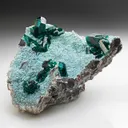 Dioptase with Chrysocolla - image 1