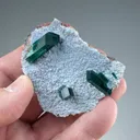 Dioptase with Chrysocolla - image 2