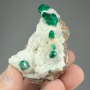 Dioptase with Dolomite - image 2