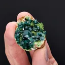 DIOPTASE with DUFTITE - image 2