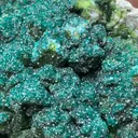 Dioptase with Duftite, Calcite - image 2