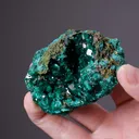 Dioptase with FORNACITE - image 2