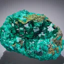 Dioptase with FORNACITE - image 1