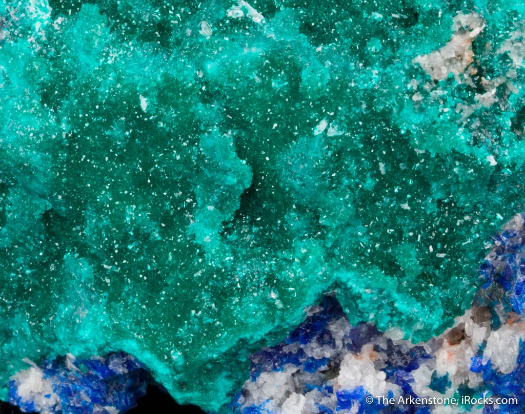 Dioptase with Linarite - image 3