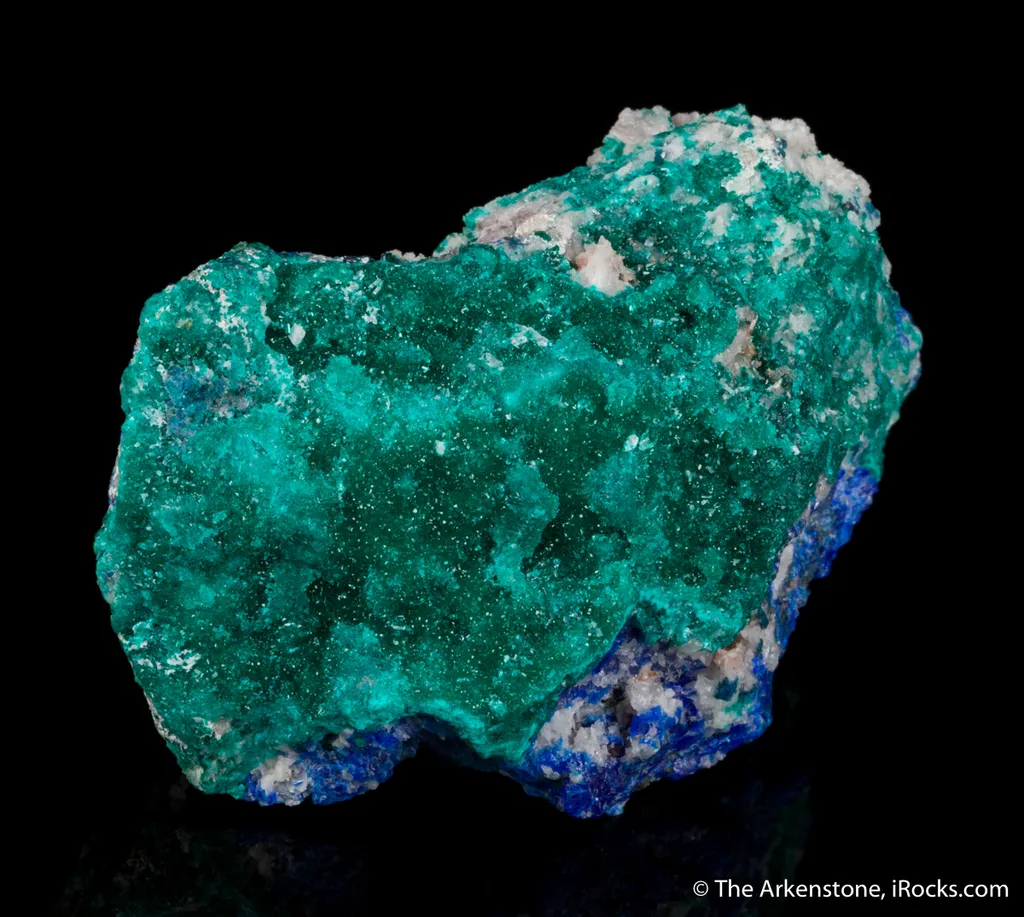 Dioptase with Linarite image