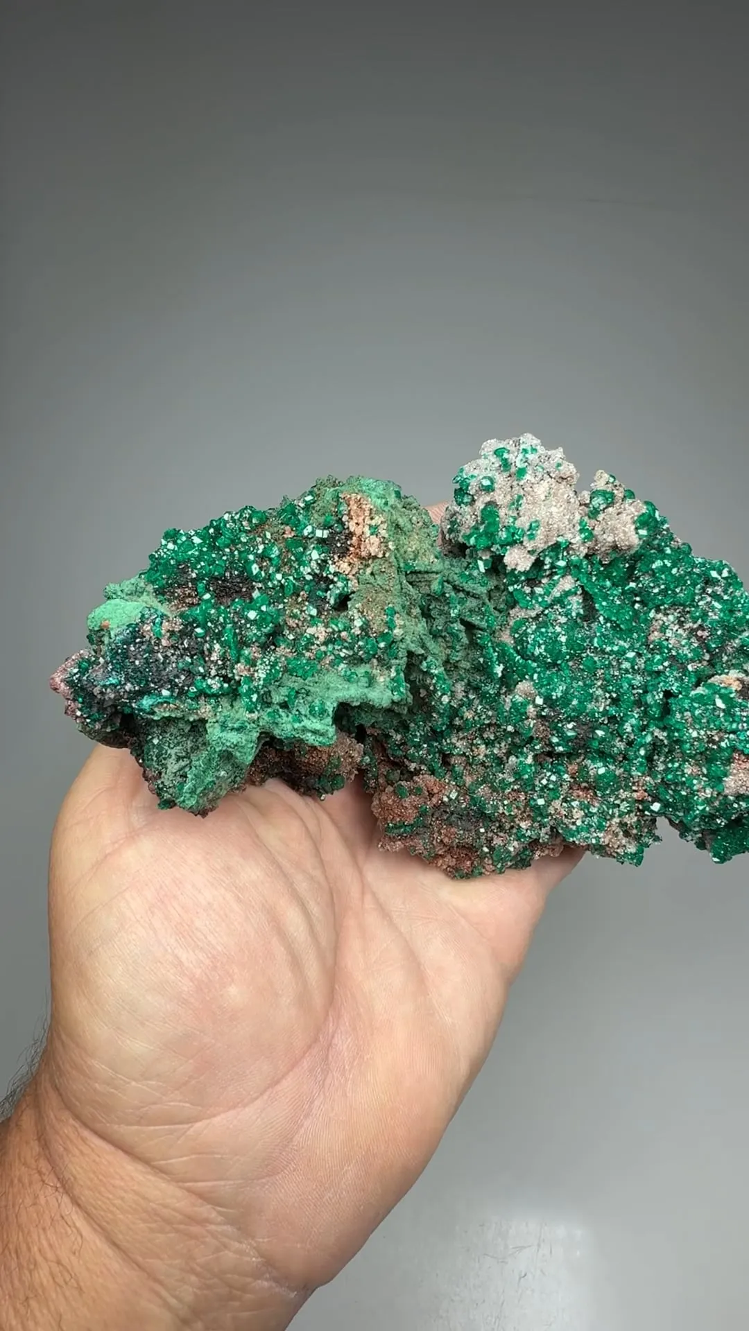 Dioptase with Malachite - image 3