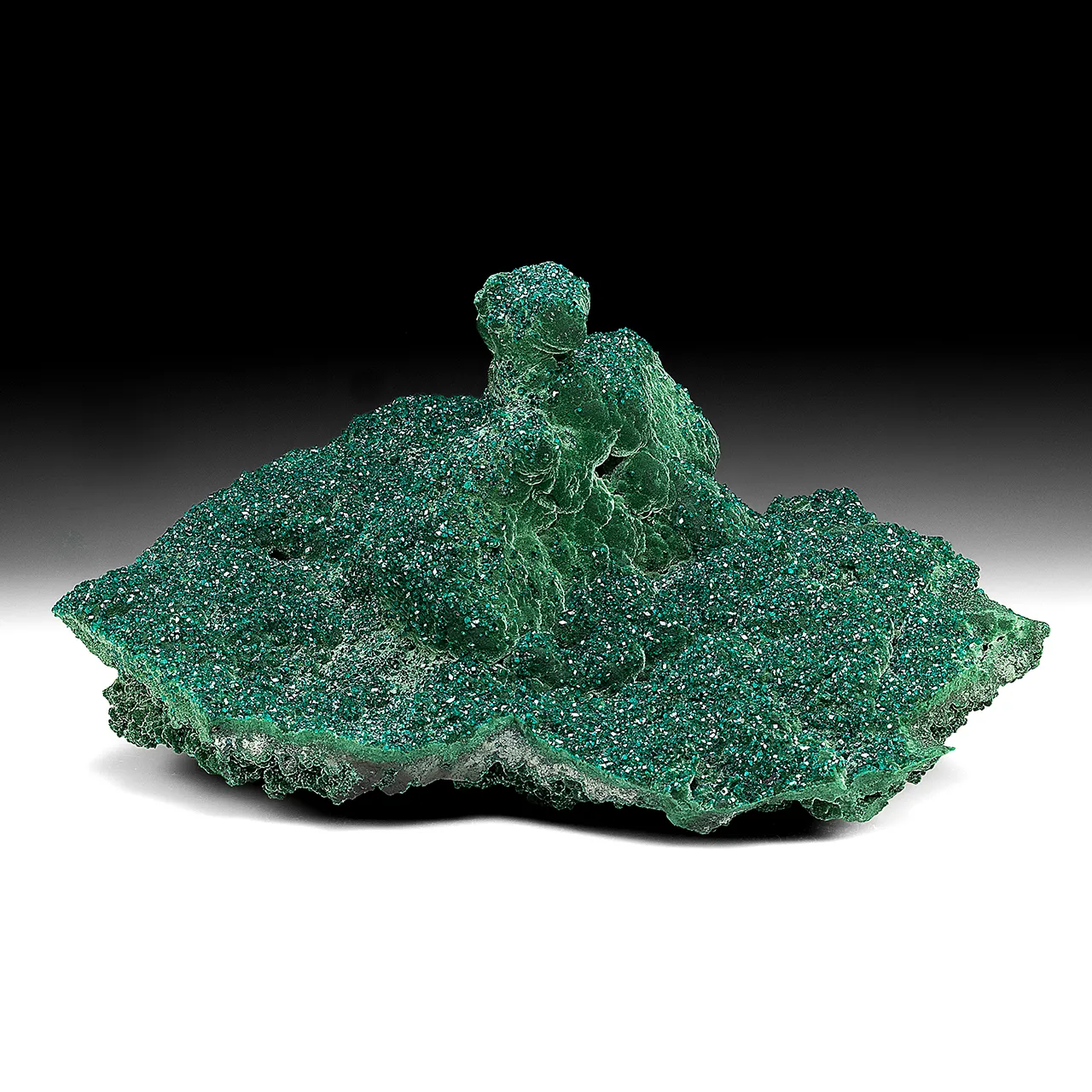 Dioptase with Malachite - image 1