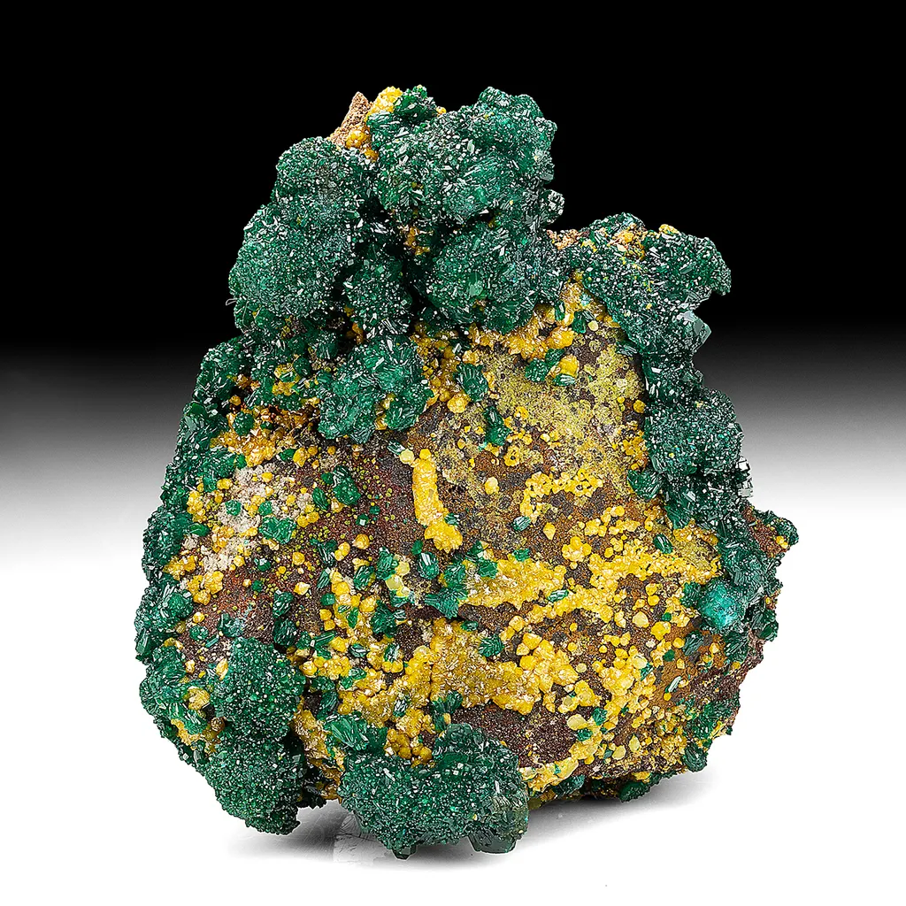 Dioptase with Mimetite image