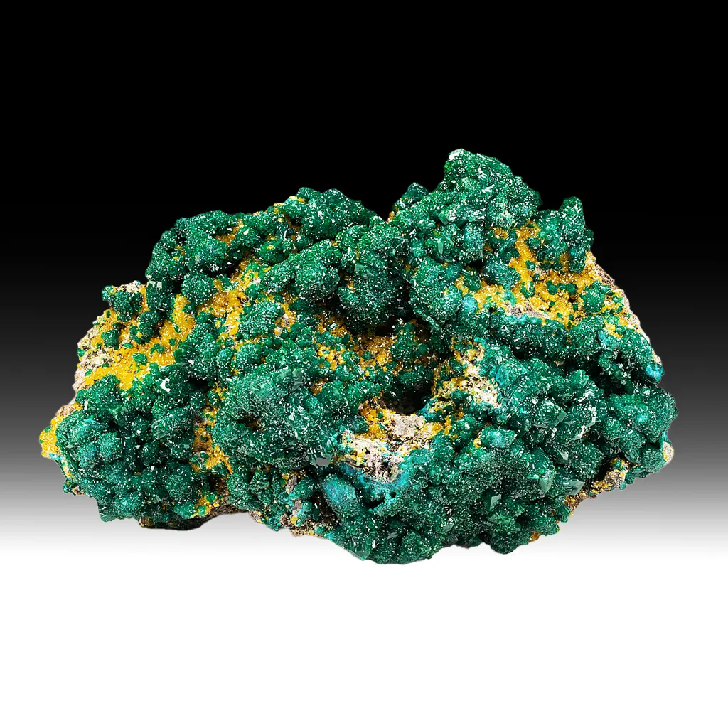 Dioptase with Mimetite image