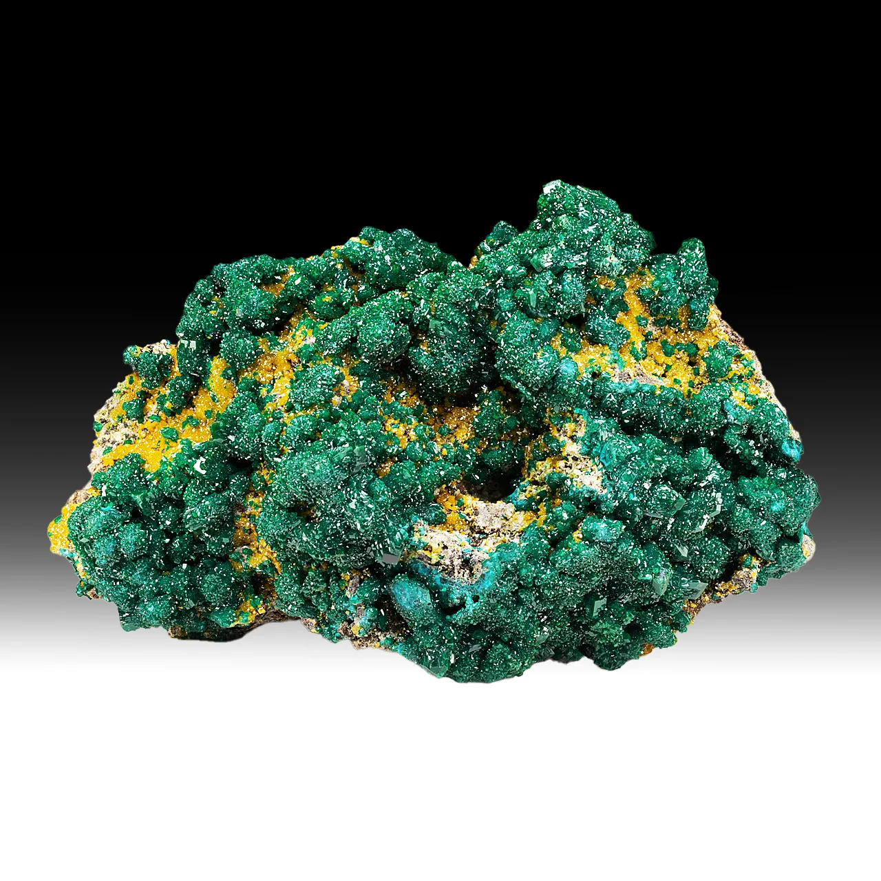Dioptase with Mimetite - image 1