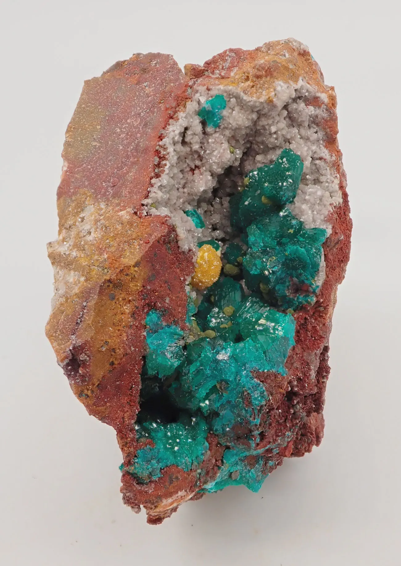 Dioptase with Mimetite - image 3