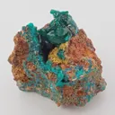 Dioptase with Mimetite - image 1