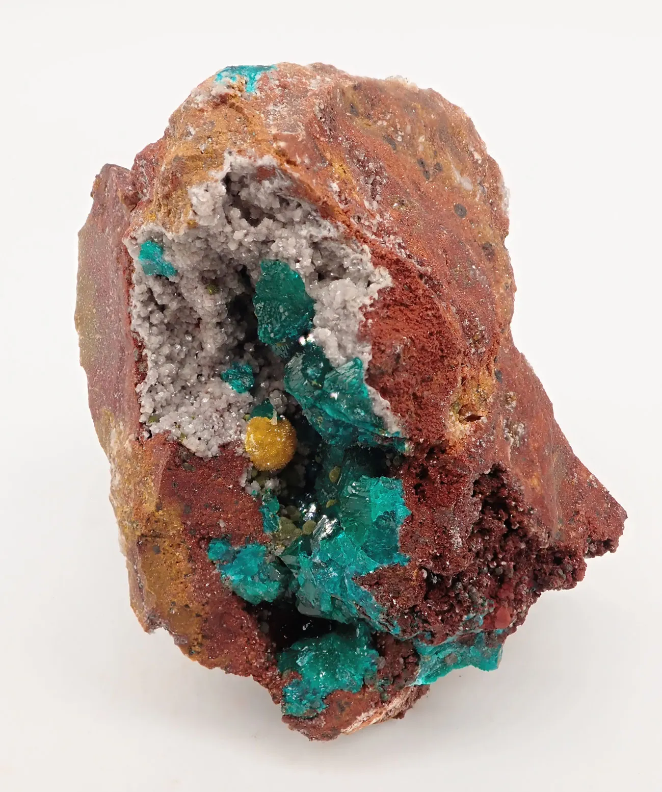 Dioptase with Mimetite - image 2