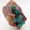 Dioptase with Mimetite - image 1