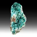 Dioptase with Plancheite - image 1