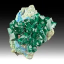 Dioptase with Plancheite - image 1