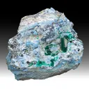 Dioptase with Plancheite - image 1