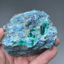 Dioptase with Plancheite - image 2