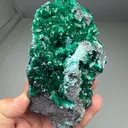 Dioptase with Plancheite - image 1