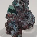 Dioptase with Plancheite - image 2