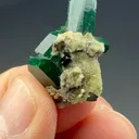 Dioptase with Plancheite - image 2