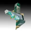 Dioptase with Plancheite - image 1