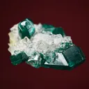 Dioptase with Quartz - image 3