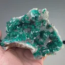Dioptase with Quartz - image 2