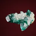 Dioptase with Quartz - image 4