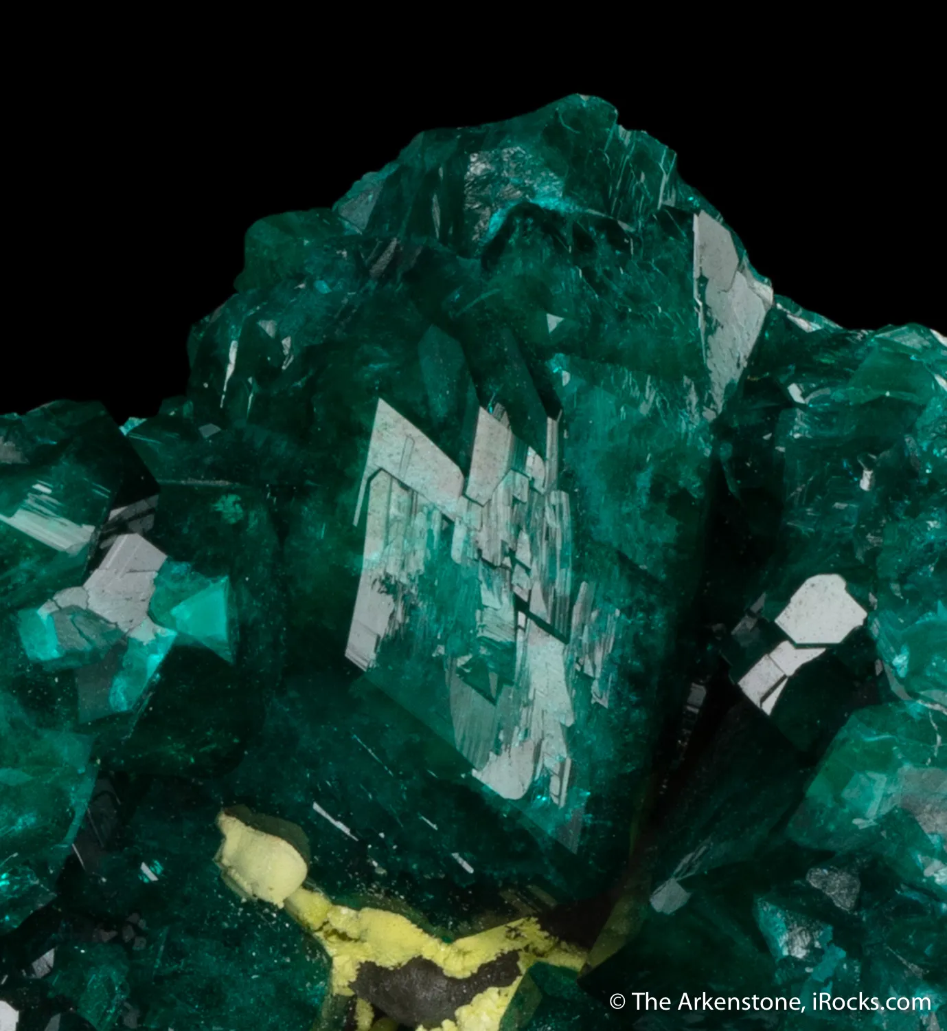 Dioptase with Shattuckite and Chrysocolla - image 4