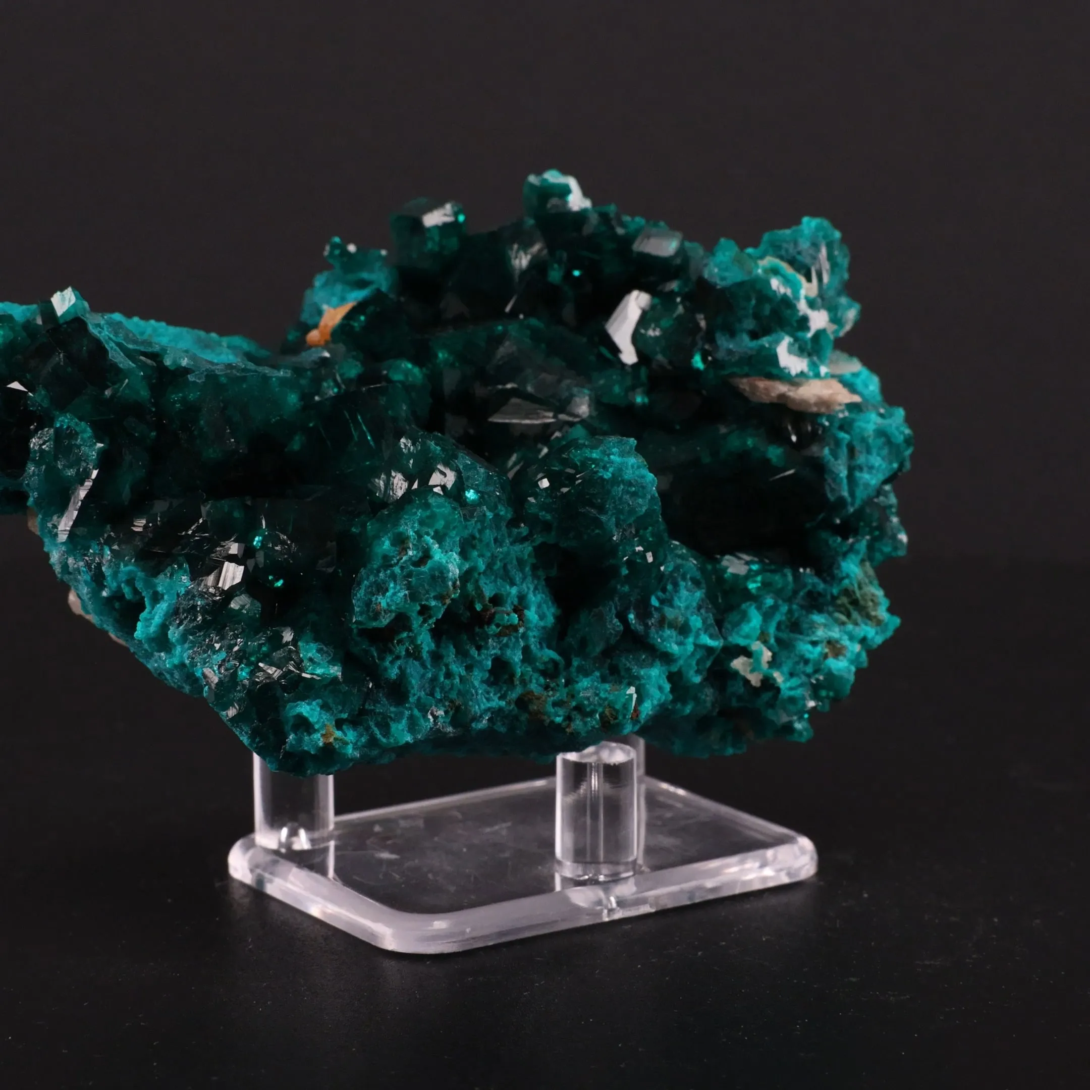 Dioptase, Wulfenite - image 2