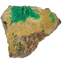 Dioptase, Wulfenite - image 1