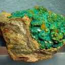 Dioptase, Wulfenite - image 1