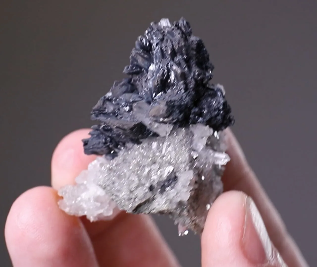 Djurleite on Quartz - image 2